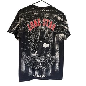 VTG Oversized Lonestar Rally Motorcycle Tshirt